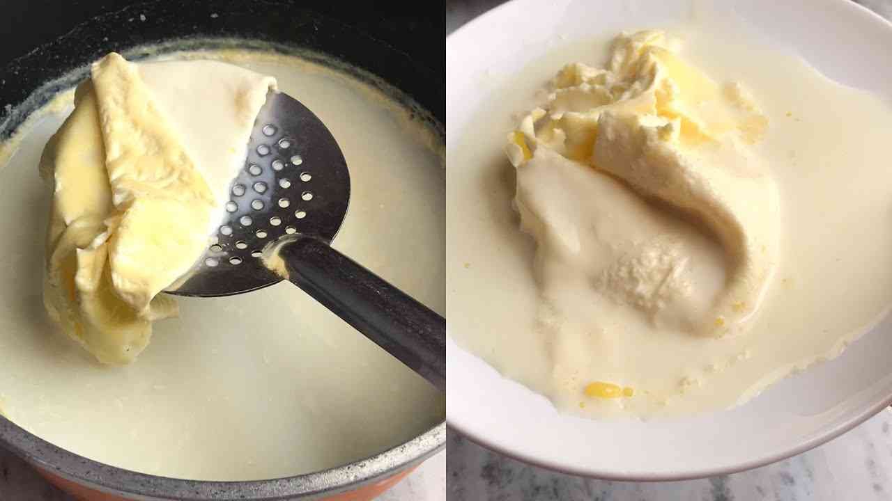 Turkish Kaymak – Creamy Traditional Clotted Cream - Middle Eastern Recipes